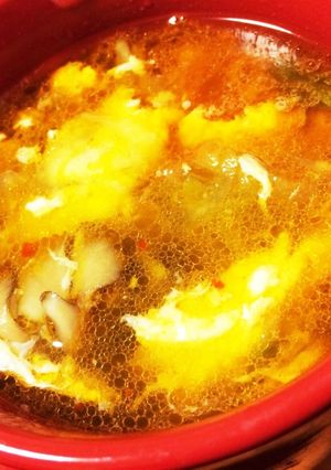 舞茸ピリ辛スープ☆-レシピのメイン写真