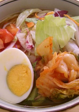 餃子の王将　サラダラーメン-レシピのメイン写真