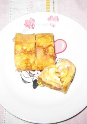 ベーコンとチーズの卵焼き-レシピのメイン写真