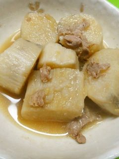 *長芋と豚こまの煮物*-レシピのメイン写真