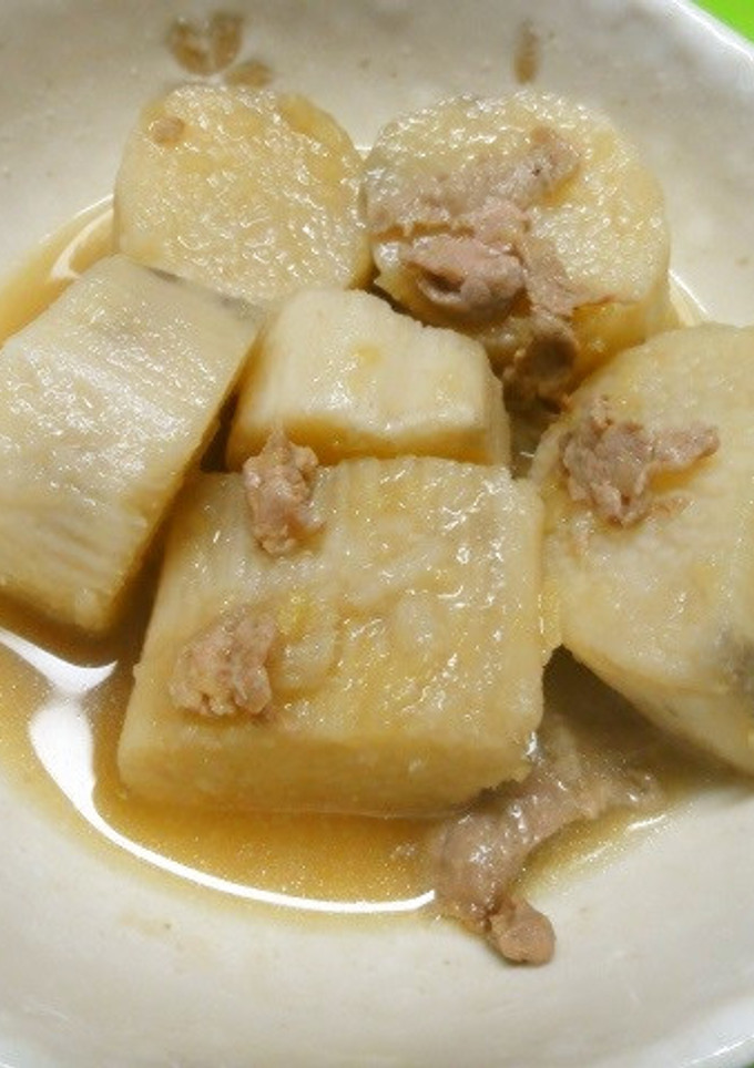 ＊長芋と豚こまの煮物＊-レシピのメイン写真