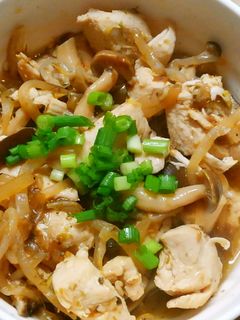 鶏ささみと もやしきのこ❃にんにく甘酢煮-レシピのメイン写真