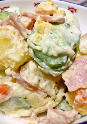 野菜たっぷりポテトサラダ-レシピのメイン写真