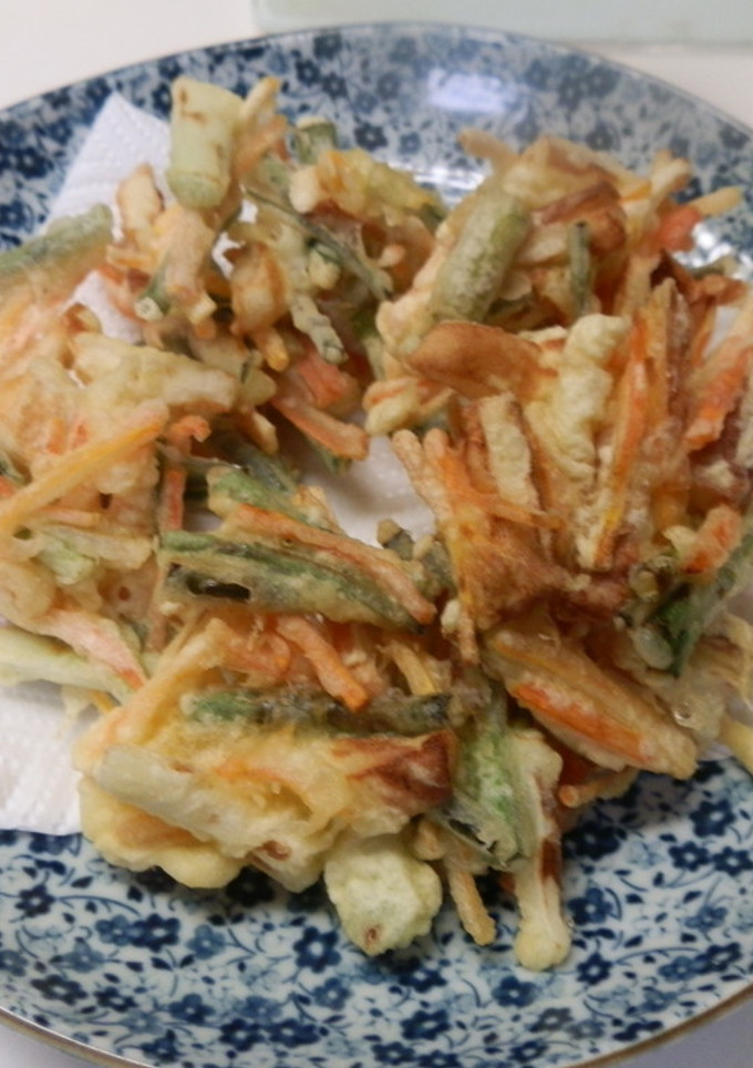 わけぎのかき揚げ-レシピのメイン写真
