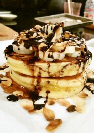 水切りヨーグルトでふわふわホットーケーキ-レシピのメイン写真