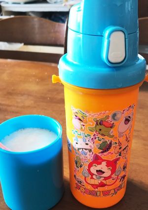 子供の水筒で簡単カプチーノ♡-レシピのメイン写真