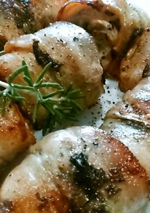 味付けいらず♪イワシのベーコン巻き♡-レシピのメイン写真
