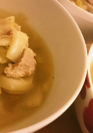 豚肉と白菜の味噌バター鍋-レシピのメイン写真