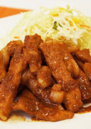 ジンジャーエールでやわらか生姜焼き-レシピのメイン写真