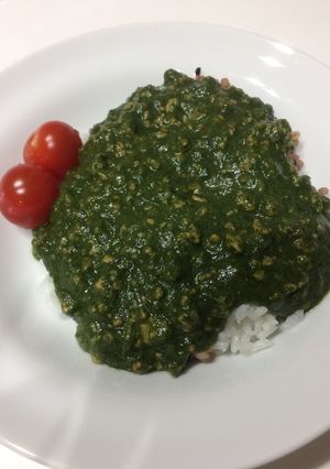 ほうれん草カレー 幼児食にも！-レシピのメイン写真