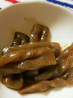 ダイエットに!こんにゃくの甘辛炒め-レシピのメイン写真
