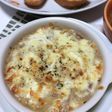 お鍋一つ!残りシチューでパスタグラタン♪