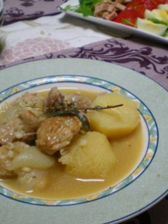 じゃがいもとチキンの煮込み-レシピのメイン写真