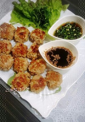 2つの味を楽しめる☆つくね-レシピのメイン写真