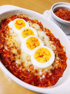 ミートソースとマッシュポテトのチーズ焼き-レシピのメイン写真