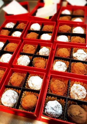 生クリーム無し。材料３つでトリュフ-レシピのメイン写真