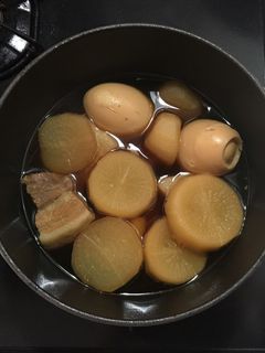 ストウブ(ワナベM)で豚角煮♡-レシピのメイン写真