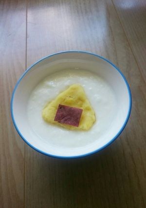 ヨーグルトアート おにぎりちゃん-レシピのメイン写真