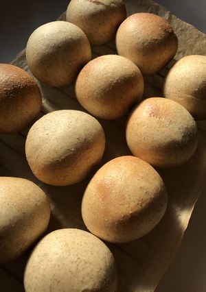 ゆるゆる 糖質制限 もちもち ふすまパン-レシピのメイン写真