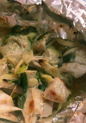 お手軽・お手頃!マグロの中華風ホイル焼!-レシピのメイン写真