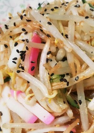 パクパク食べれちゃうサラダ風ナムル-レシピのメイン写真