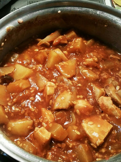 残り野菜でトマトジュース 甘酒カレー-レシピのメイン写真