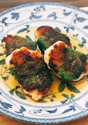 10分いらずで完成！鍋用鶏団子で大葉巻き-レシピのメイン写真