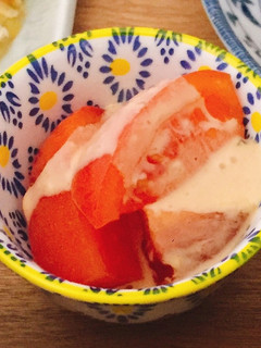見た目が大事!トマトを切っただけの副菜-レシピのメイン写真