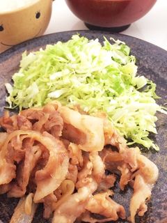 簡単ランチに!新玉ねぎと豚バラの生姜焼き-レシピのメイン写真
