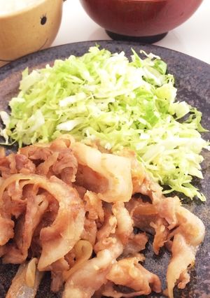 簡単ランチに！新玉ねぎと豚バラの生姜焼き-レシピのメイン写真