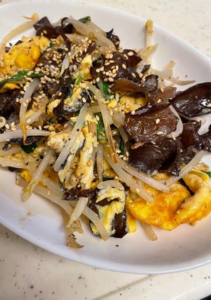 キクラゲともやしの中華風いため☆-レシピのメイン写真