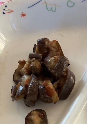 焼きなすの梅肉しょうゆ和え-レシピのメイン写真