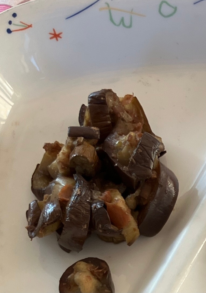 焼きなすの梅肉しょうゆ和え-レシピのメイン写真