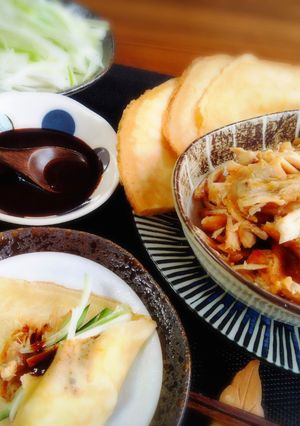 ＊手羽先でなんちゃって北京ダック＊-レシピのメイン写真