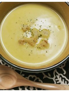 寒い朝にほっこり♡かぼちゃのポタージュ-レシピのメイン写真