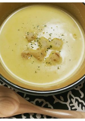 寒い朝にほっこり♡かぼちゃのポタージュ-レシピのメイン写真