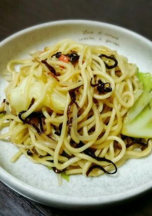 塩昆布焼きそば-レシピのメイン写真
