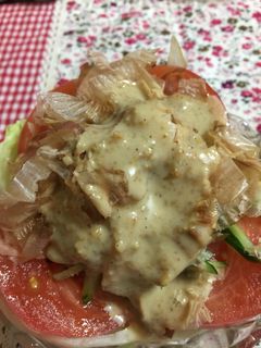 簡単ヘルシー豆腐サラダ-レシピのメイン写真