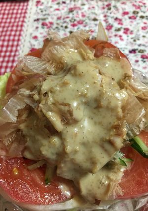 簡単ヘルシー豆腐サラダ-レシピのメイン写真