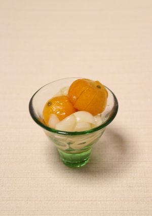 金柑とゆり根のデザート-レシピのメイン写真