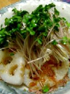 レンコンのシャキシャキ焼き-レシピのメイン写真