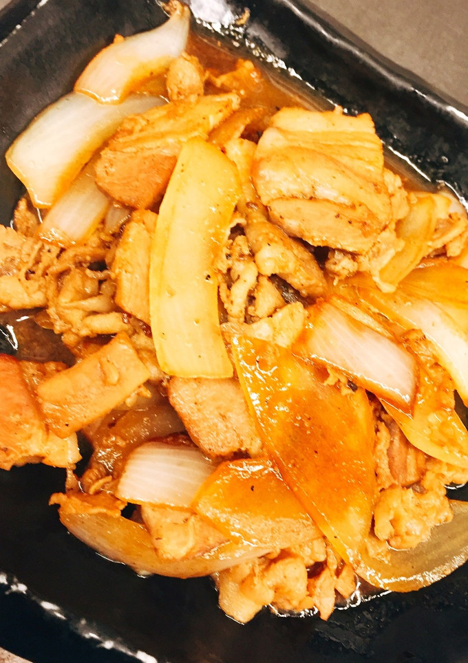 ☆豚肉と玉ねぎのすだちポン酢炒め☆-レシピのメイン写真
