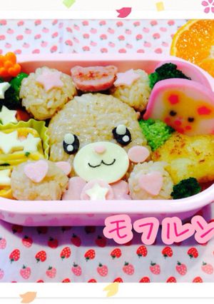 キャラ弁☆プリキュア☆モフルン☆-レシピのメイン写真