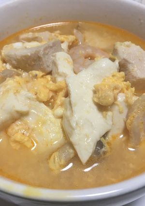 【糖質制限】簡単！海老の豆乳ビスクスープ-レシピのメイン写真