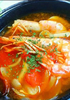 家にある材料だけで　トムヤムクン風スープ-レシピのメイン写真