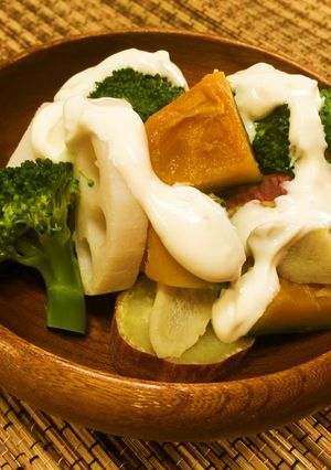 花粉症予防に！免疫力アップサラダ-レシピのメイン写真