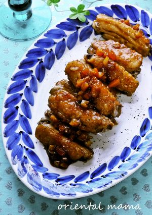 まな板包丁無し！ママレードペッパーチキン-レシピのメイン写真