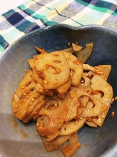 ピリ辛レンコン-レシピのメイン写真