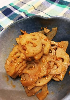 ピリ辛レンコン-レシピのメイン写真