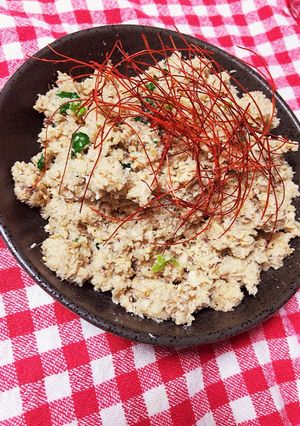 見た目裏切る鯖缶とおからの炒め♥糖質制限-レシピのメイン写真